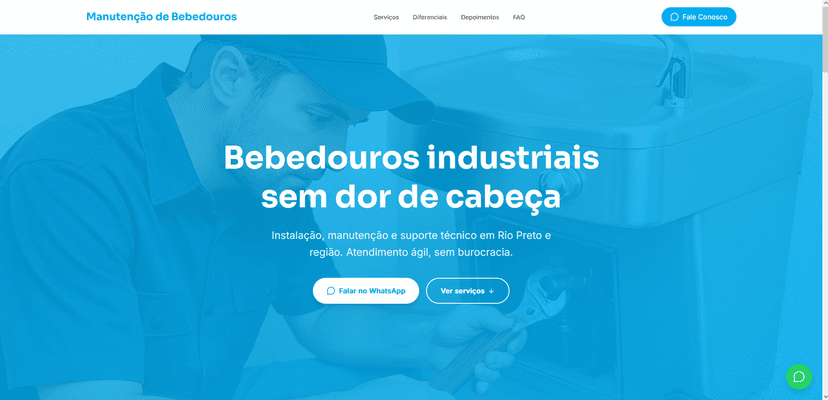 LP Manutenção de Bebedouros